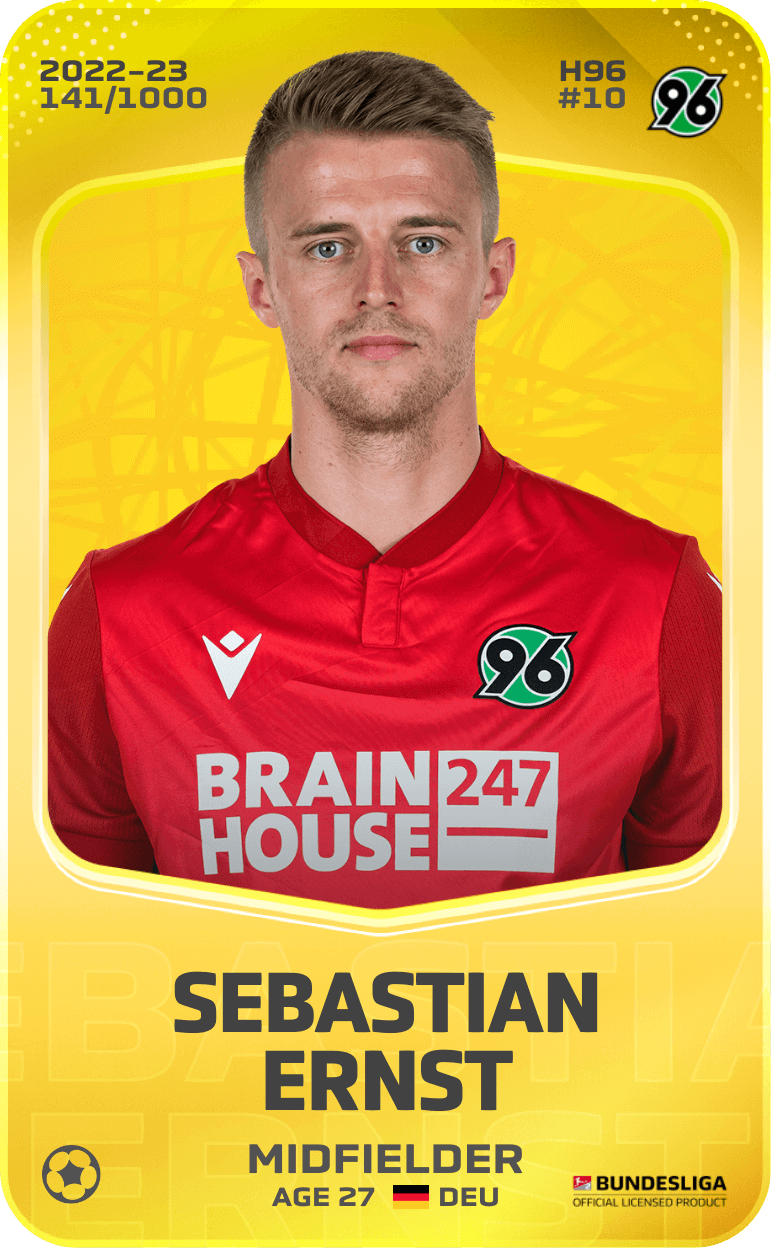 Sebastian Ernst 2022-23 • Limited 141/1000