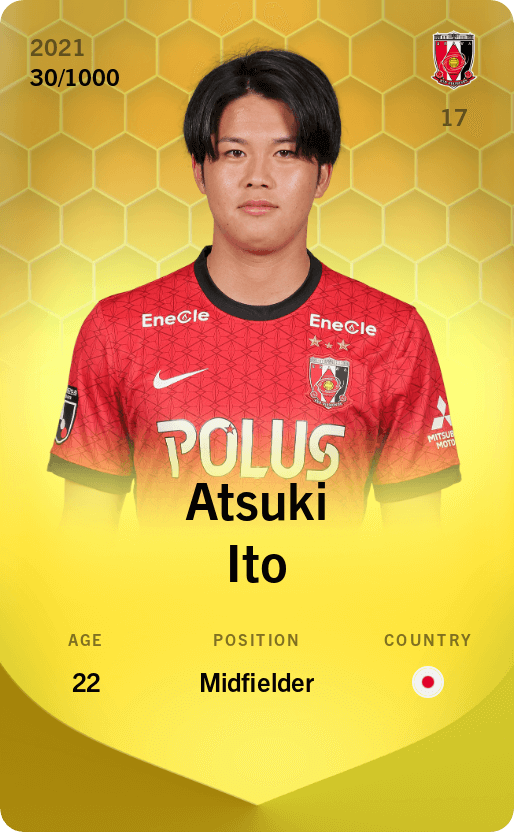 Atsuki Ito 2021-22 • Limited 30/1000