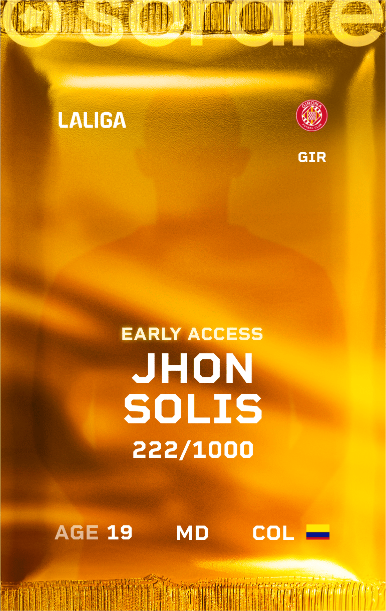 Jhon Solis 2024-25 • Limited 222/1000