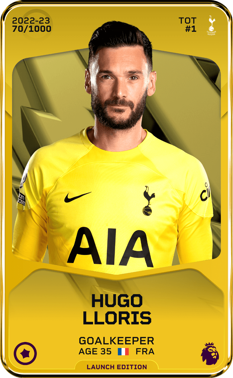 Hugo Lloris 2022-23 • Limited 70/1000