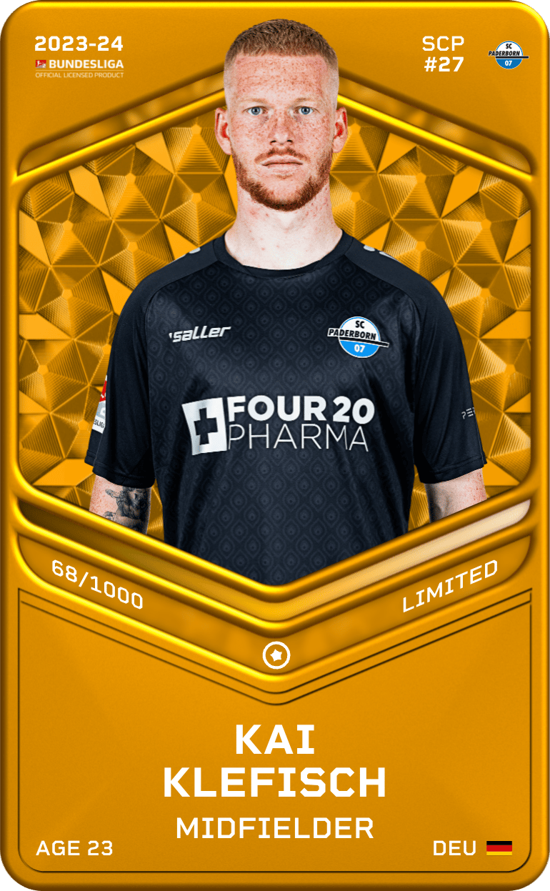 Kai Klefisch 2023-24 • Limited 68/1000
