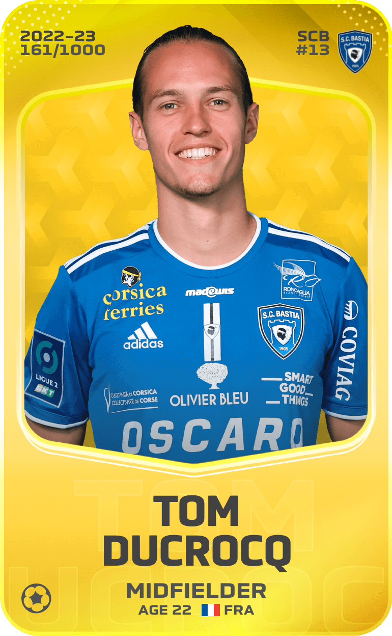 Tom Ducrocq 2022-23 • Limited 161/1000
