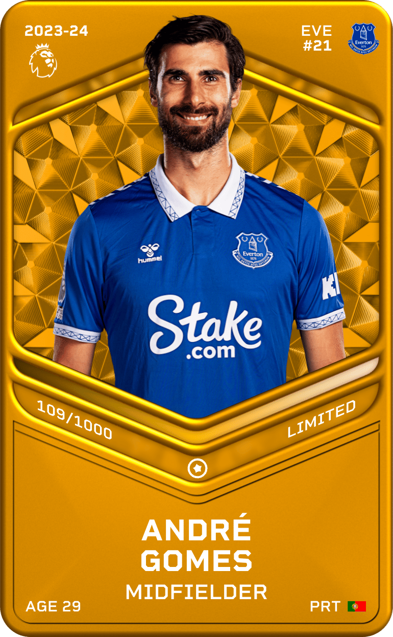 André Gomes 2023-24 • Limited 109/1000