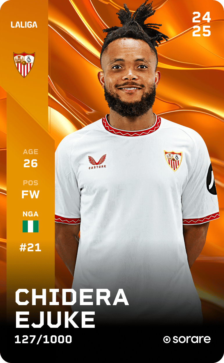 Chidera Ejuke 2024-25 • Limited 127/1000