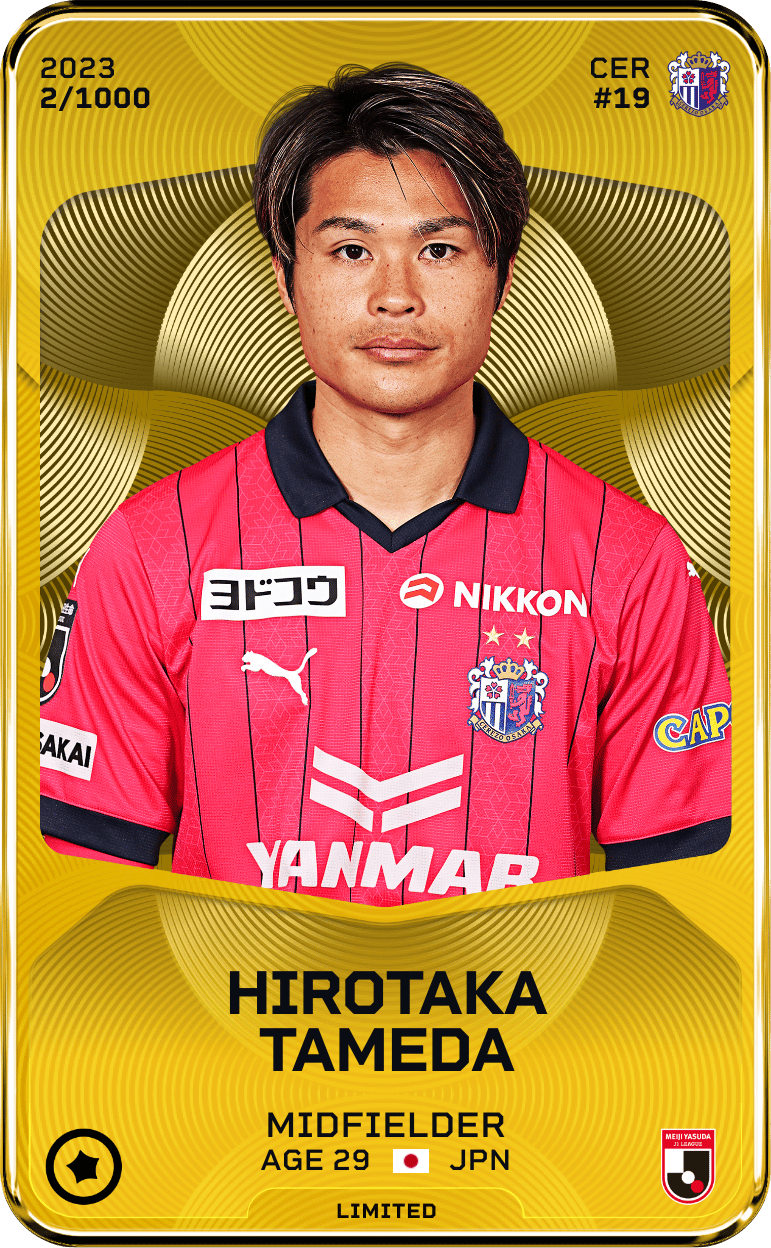 Hirotaka Tameda 2023-24 • Limited 2/1000