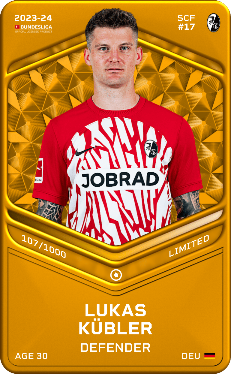 Lukas Kübler 2023-24 • Limited 107/1000