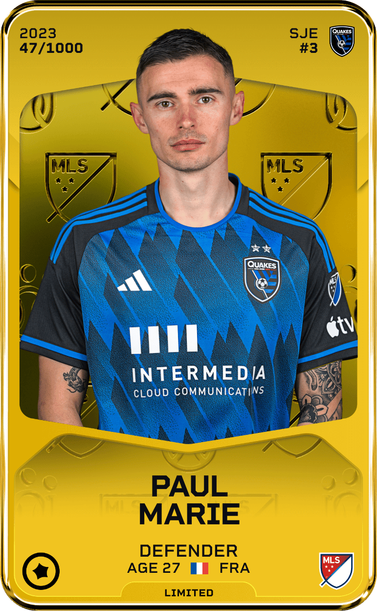 Paul Marie 2023-24 • Limited 47/1000