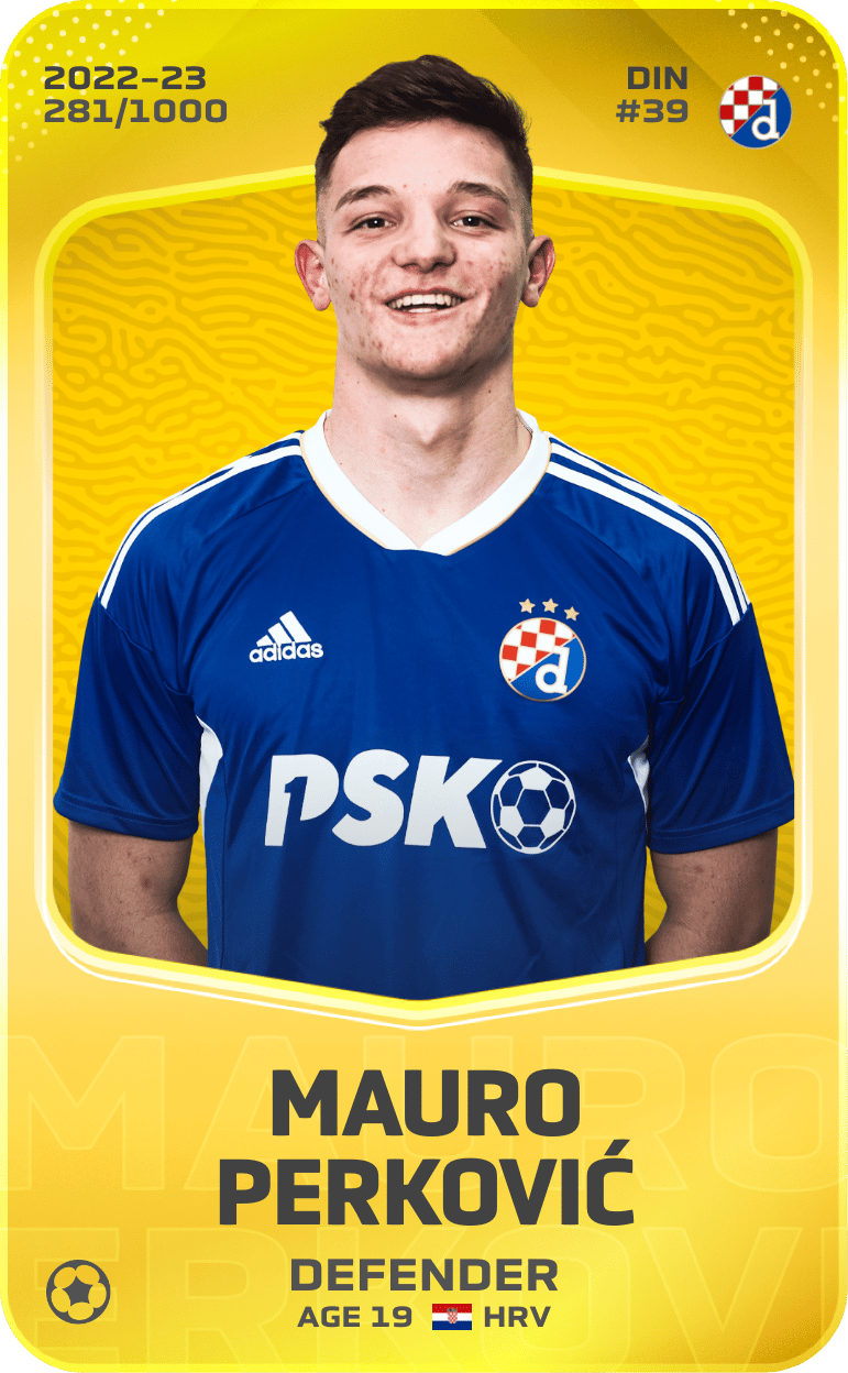 Mauro Perković 2022-23 • Limited 281/1000