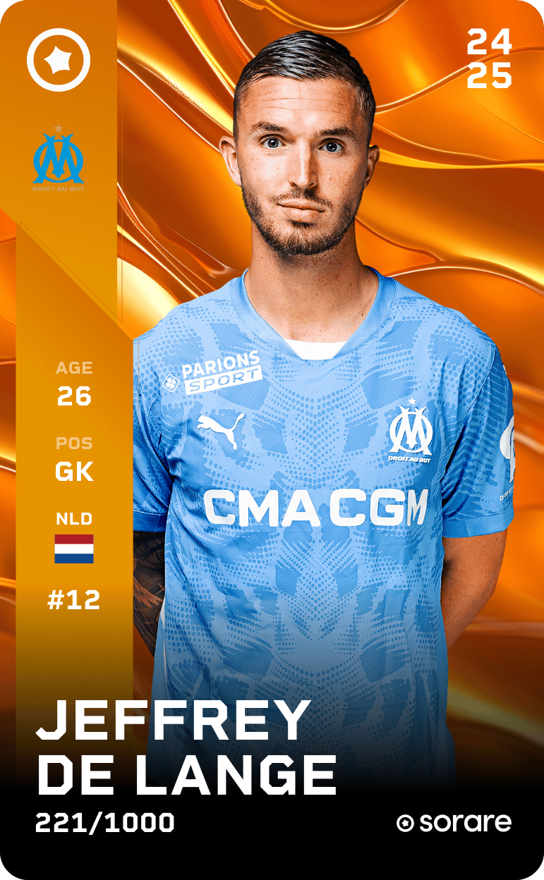 Jeffrey de Lange 2024-25 • Limited 221/1000