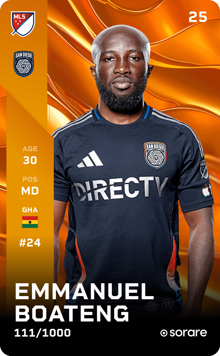 Emmanuel Boateng 2025-26 • Limited 111/1000