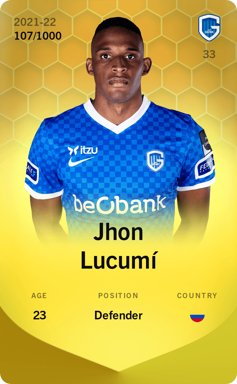 Jhon Lucumí 2021-22 • Limited 107/1000