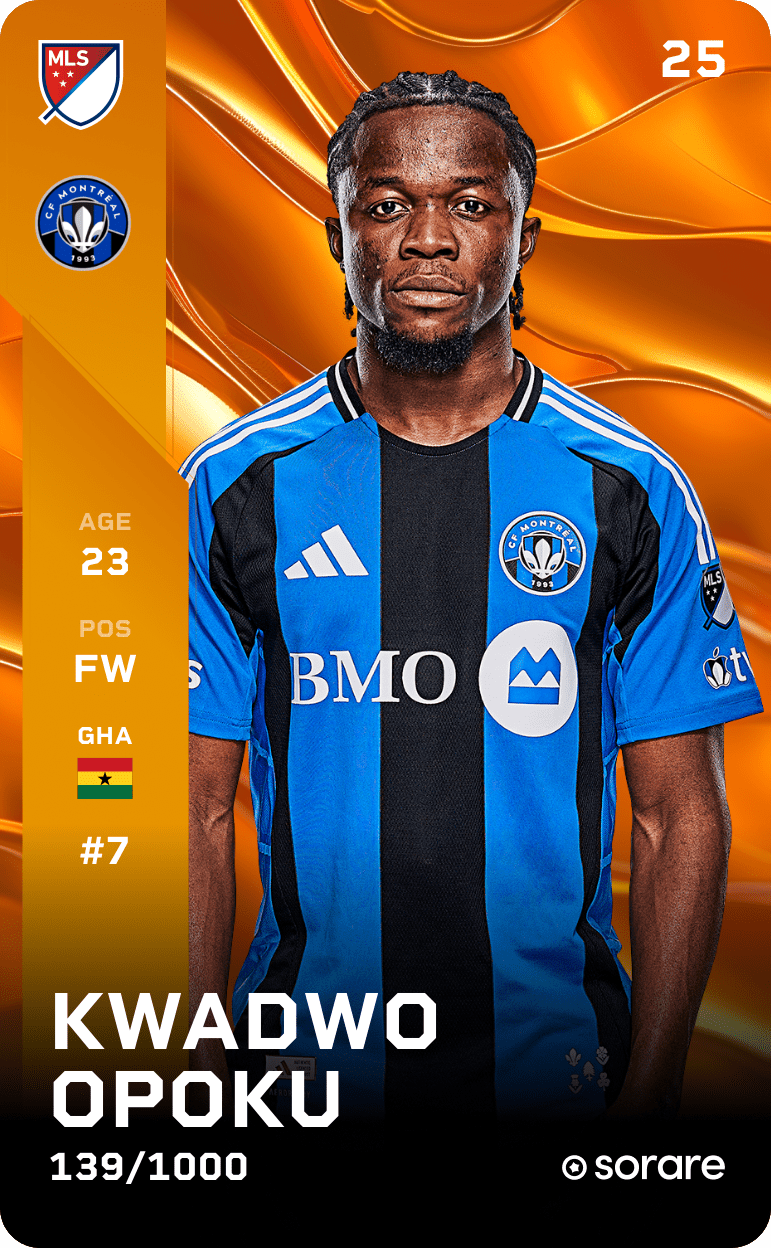 Kwadwo Opoku 2025-26 • Limited 139/1000