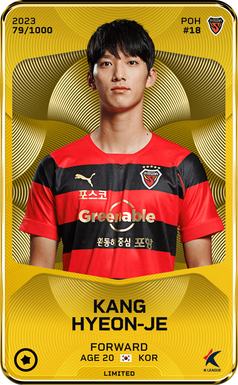 Kang Hyeon-Je 2023-24 • Limited 79/1000