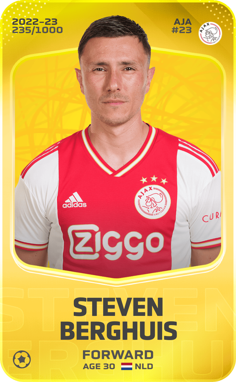 Steven Berghuis 2022-23 • Limited 235/1000