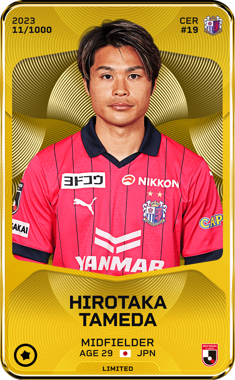 Hirotaka Tameda 2023-24 • Limited 11/1000