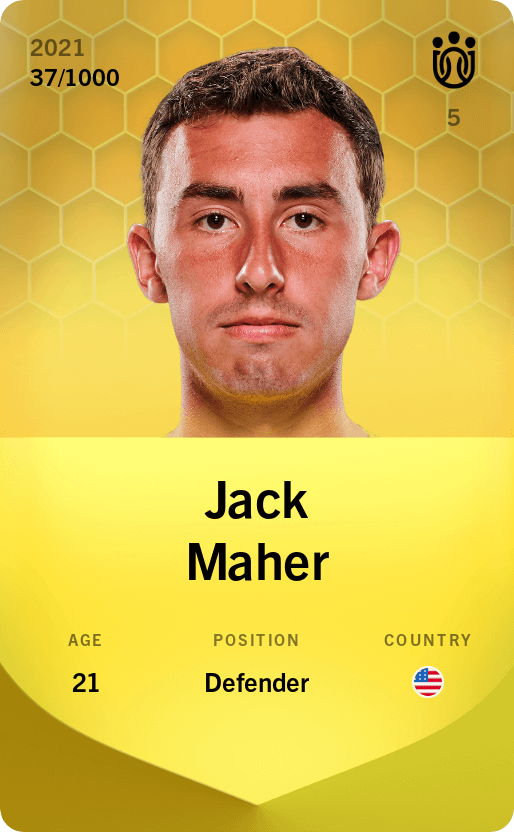 Jack Maher 2021-22 • Limited 37/1000