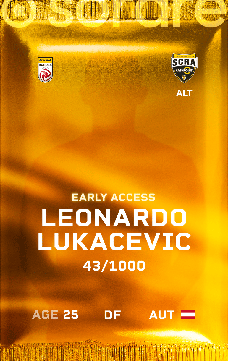Leonardo Lukacevic 2024-25 • Limited 43/1000