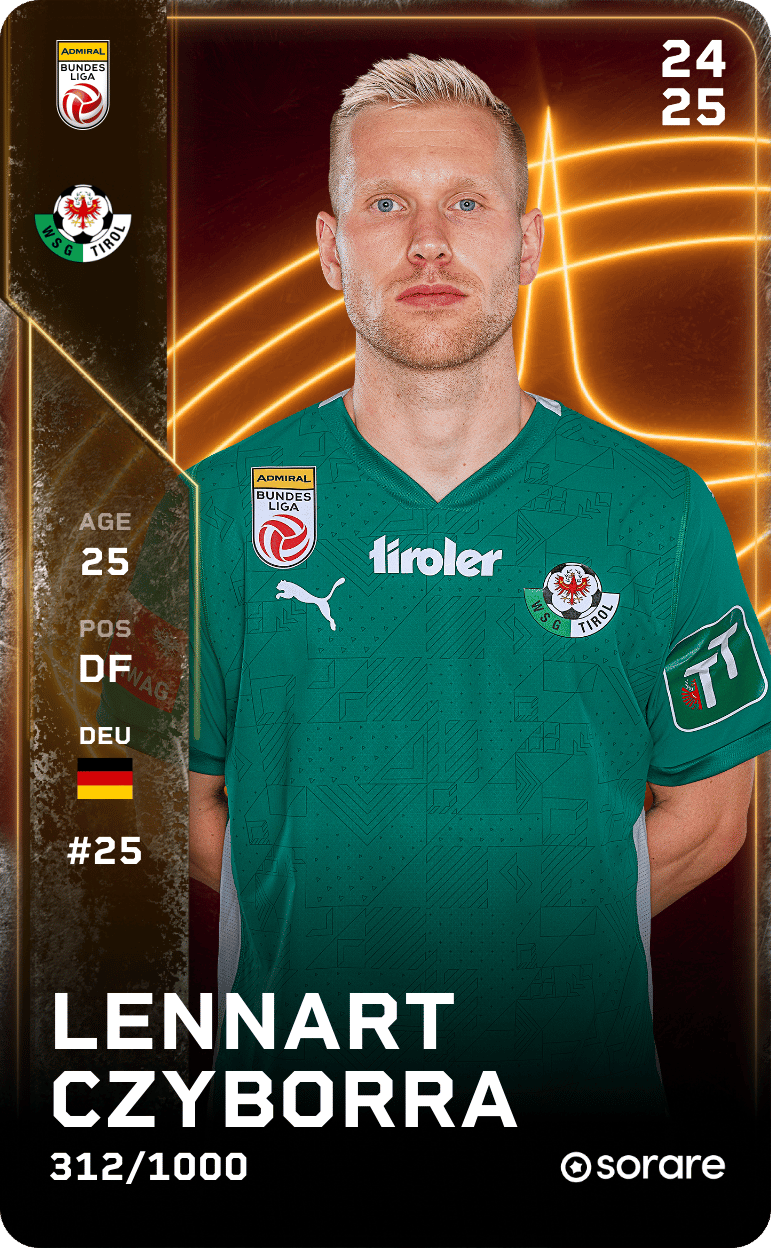 Lennart Czyborra 2024-25 • Limited 312/1000