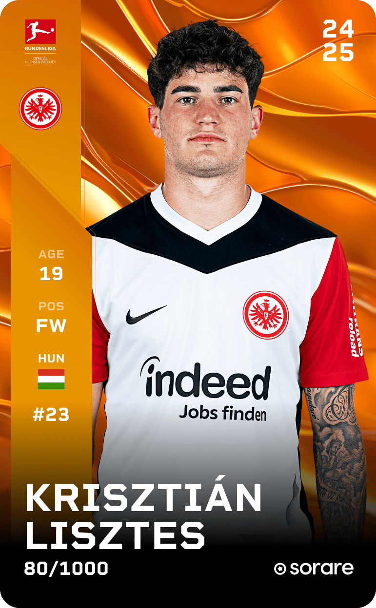 Krisztián Lisztes 2024-25 • Limited 80/1000