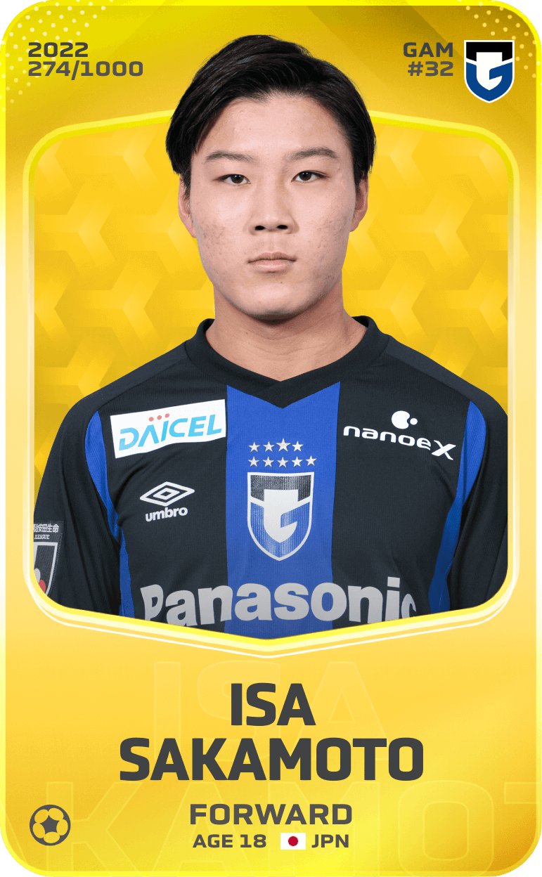 Isa Sakamoto 2022-23 • Limited 274/1000