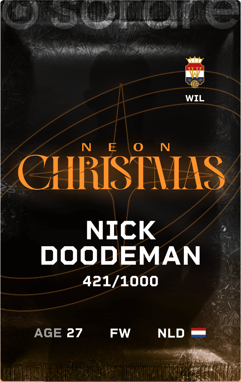 Nick Doodeman 2024-25 • Limited 421/1000