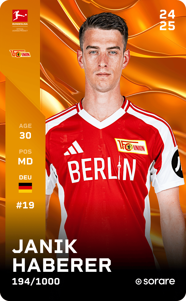 Janik Haberer 2024-25 • Limited 194/1000