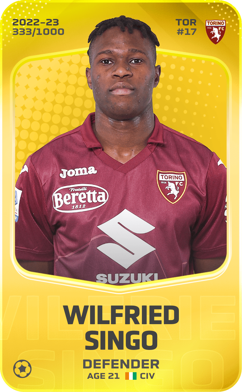 Wilfried Singo 2022-23 • Limited 333/1000