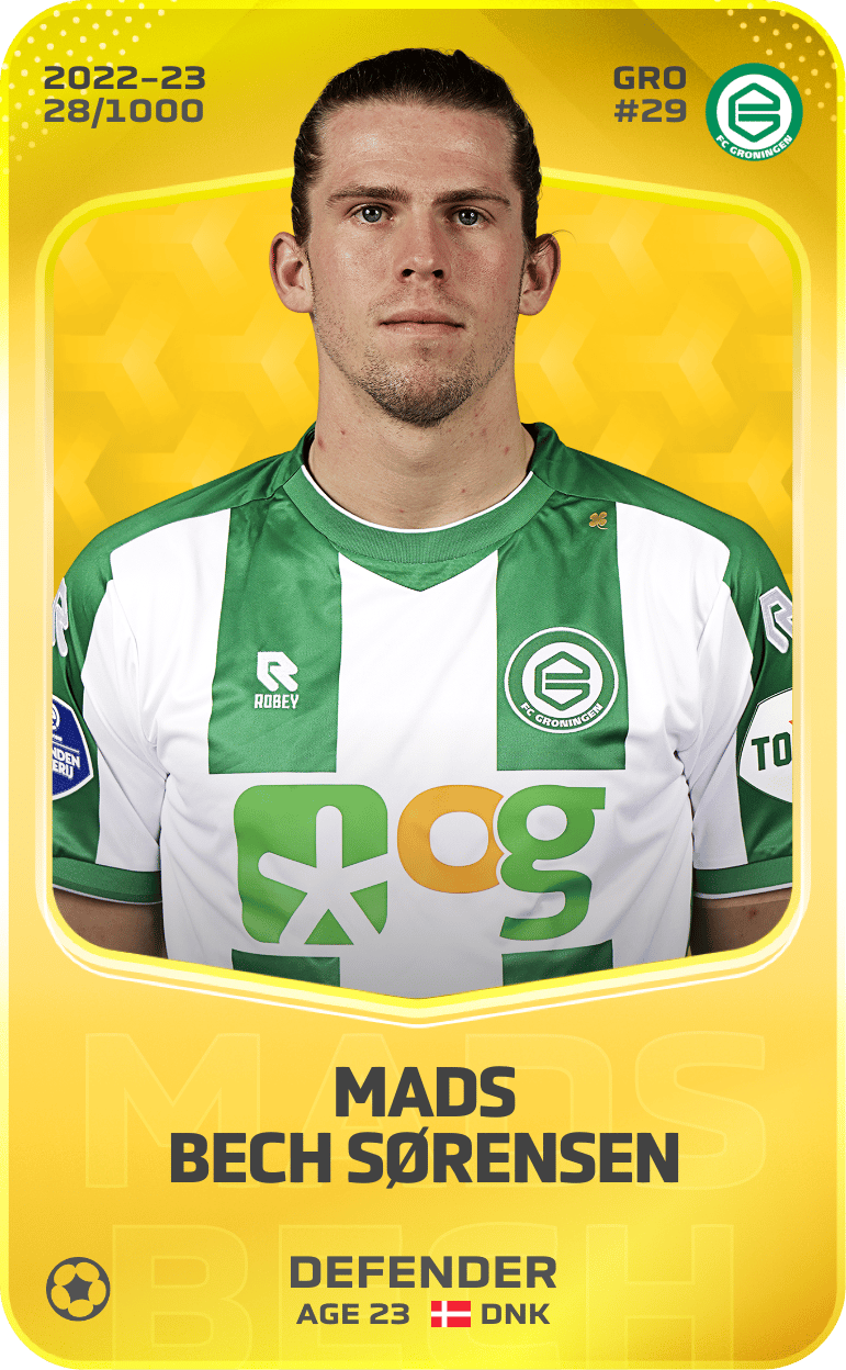Mads Bech Sørensen 2022-23 • Limited 28/1000