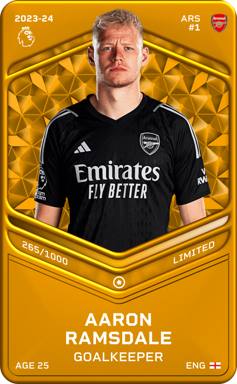 Aaron Ramsdale 2023-24 • Limited 265/1000