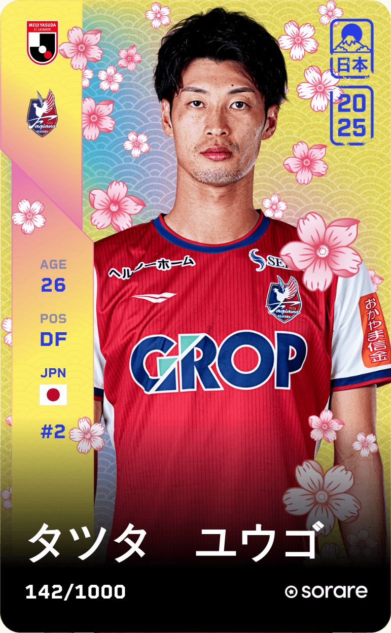 Yugo Tatsuta 2025-26 • Limited 142/1000