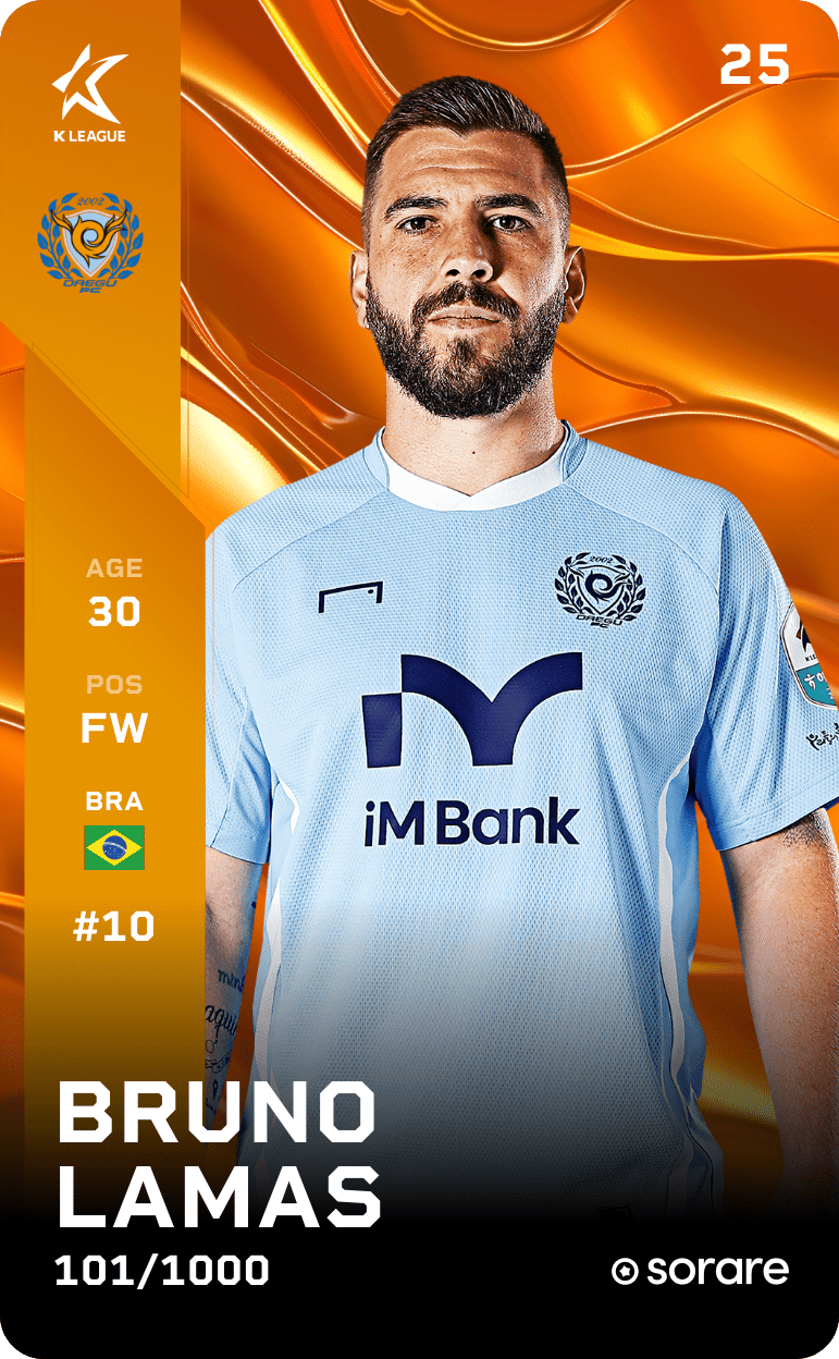Bruno Lamas 2025-26 • Limited 101/1000