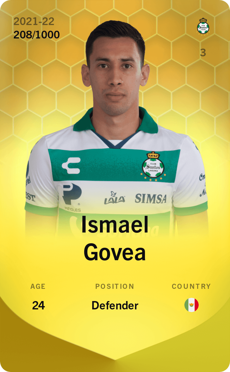 Ismael Govea 2021-22 • Limited 208/1000
