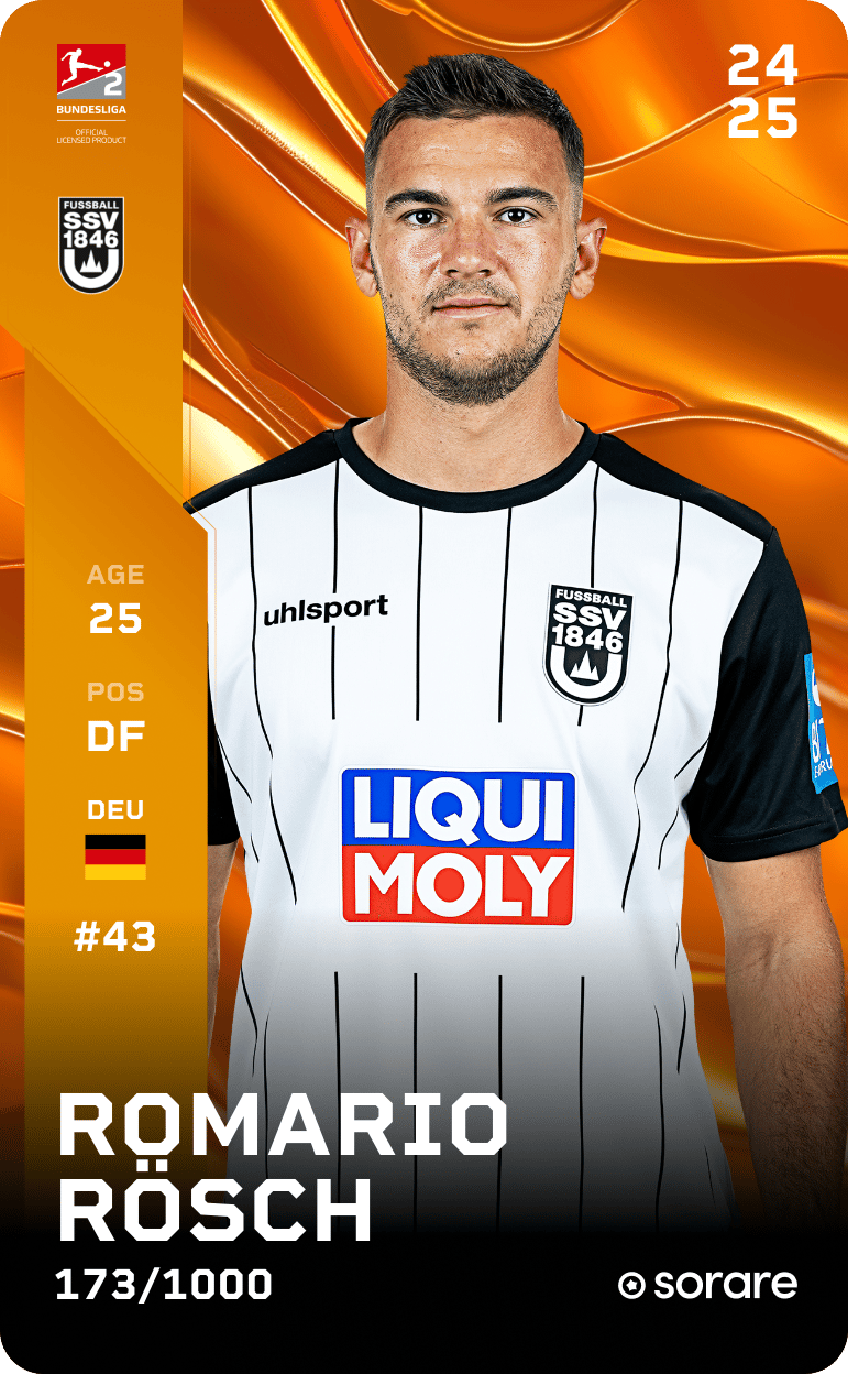 Romario Rösch 2024-25 • Limited 173/1000