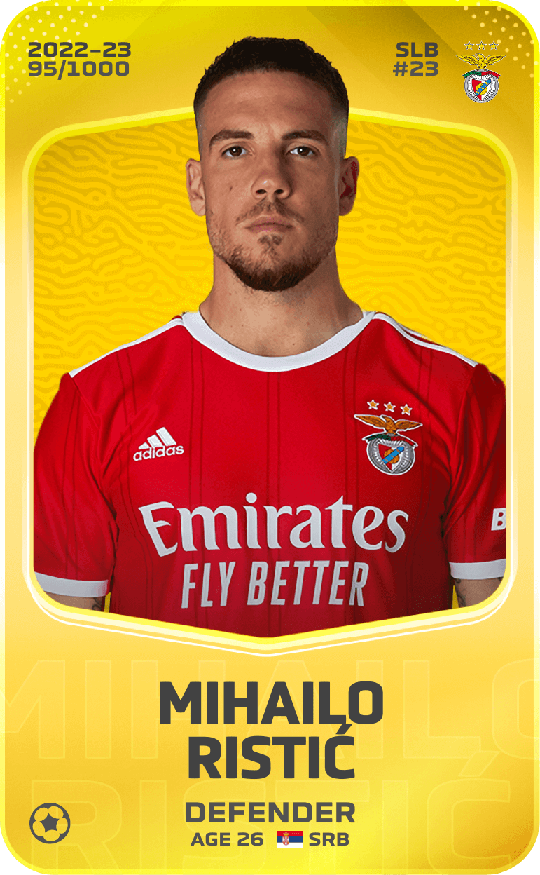 Mihailo Ristić 2022-23 • Limited 95/1000