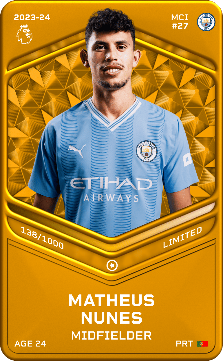 Matheus Nunes 2023-24 • Limited 138/1000