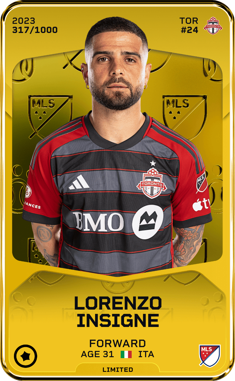 Lorenzo Insigne 2023-24 • Limited 317/1000
