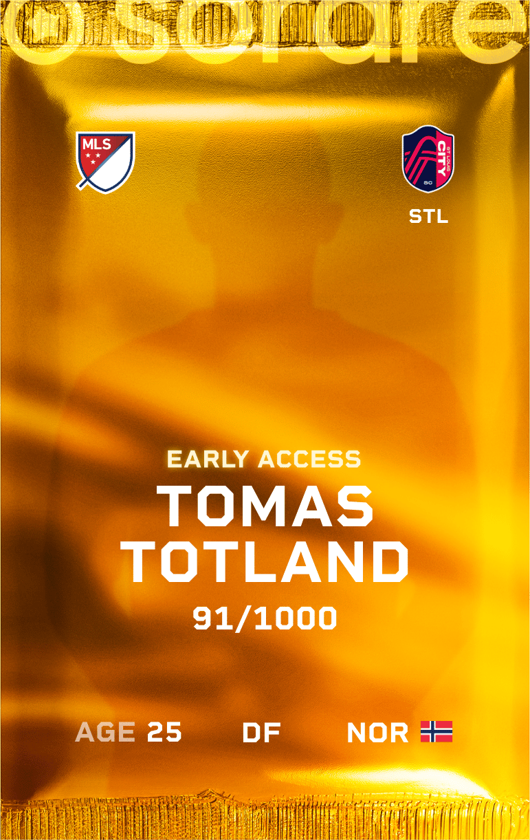 Tomas Totland 2025-26 • Limited 91/1000