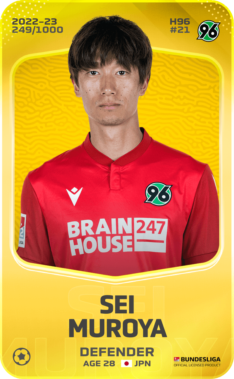 Sei Muroya 2022-23 • Limited 249/1000