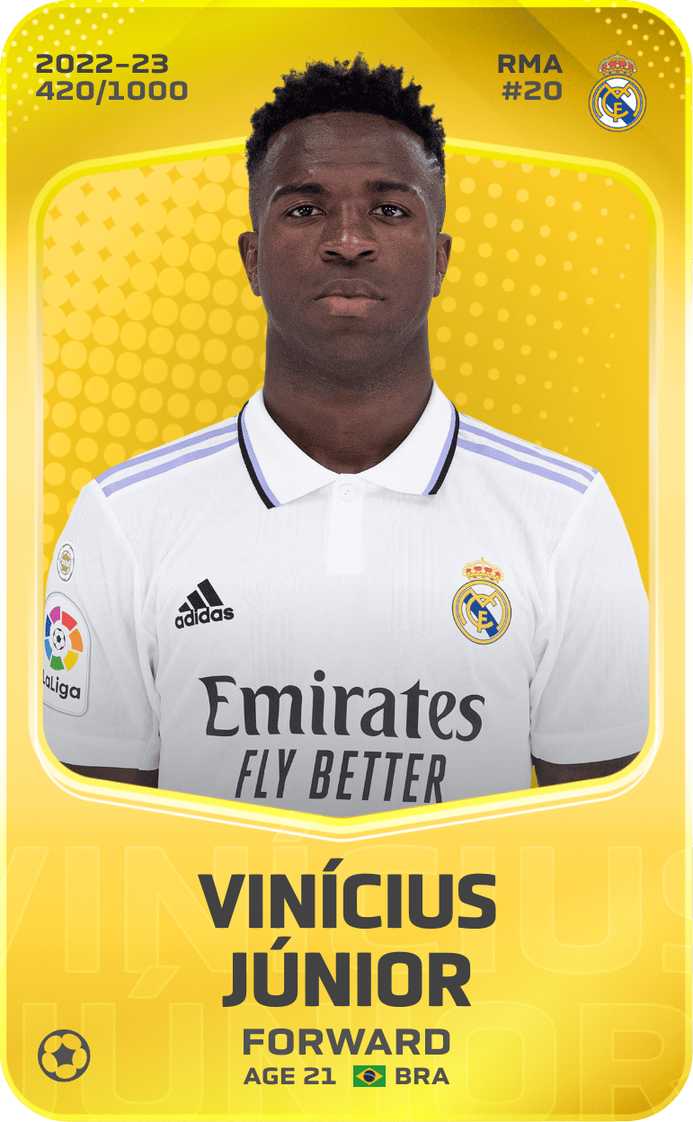 Vinícius Júnior 2022-23 • Limited 420/1000
