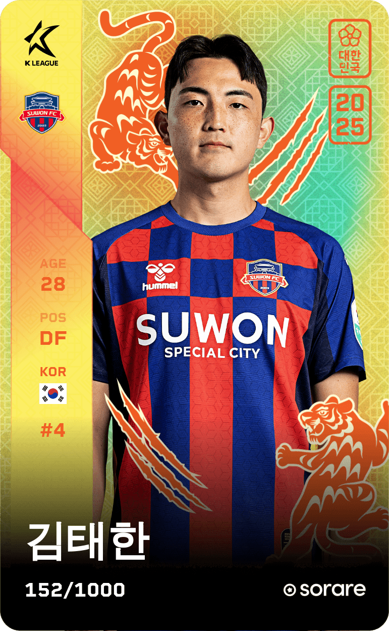 Kim Tae-Han 2025-26 • Limited 152/1000