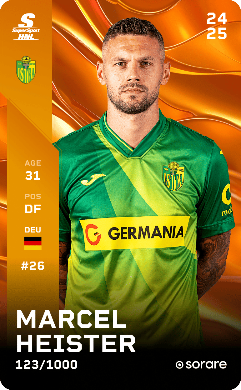 Marcel Heister 2024-25 • Limited 123/1000