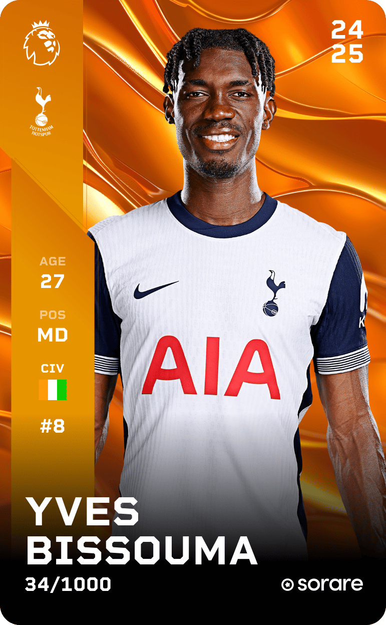 Yves Bissouma 2024-25 • Limited 34/1000