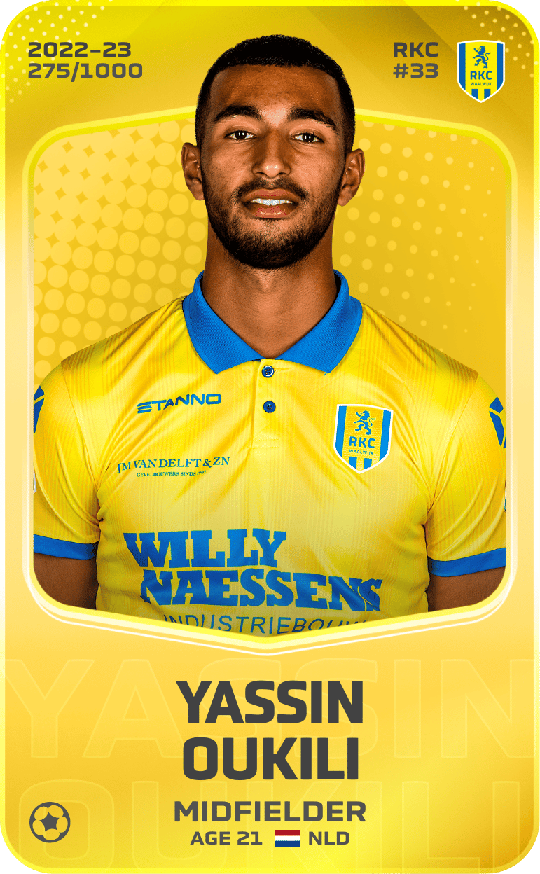 Yassin Oukili 2022-23 • Limited 275/1000