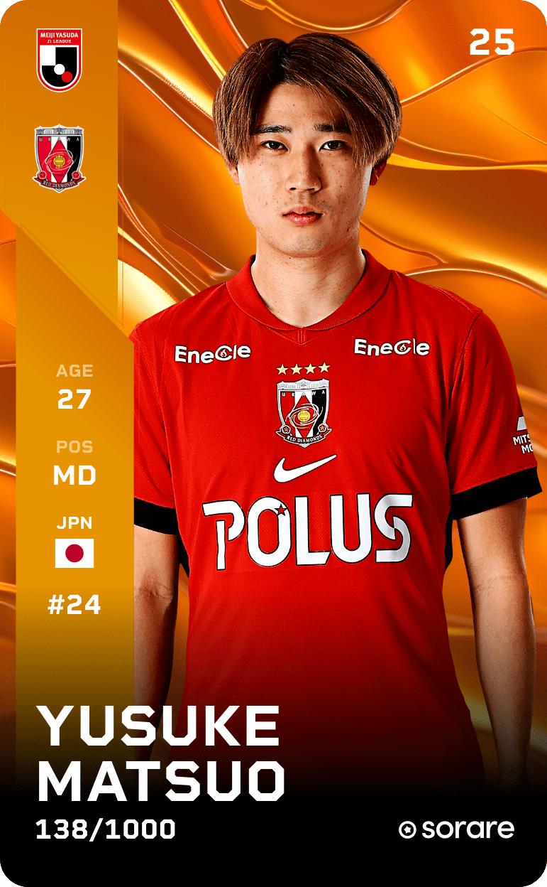 Yusuke Matsuo 2025-26 • Limited 138/1000