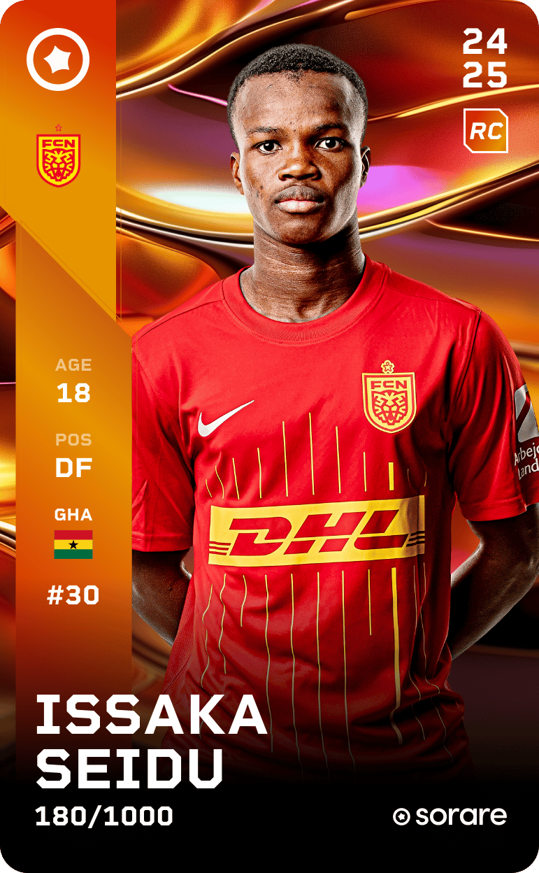 Issaka Seidu 2024-25 • Limited 180/1000