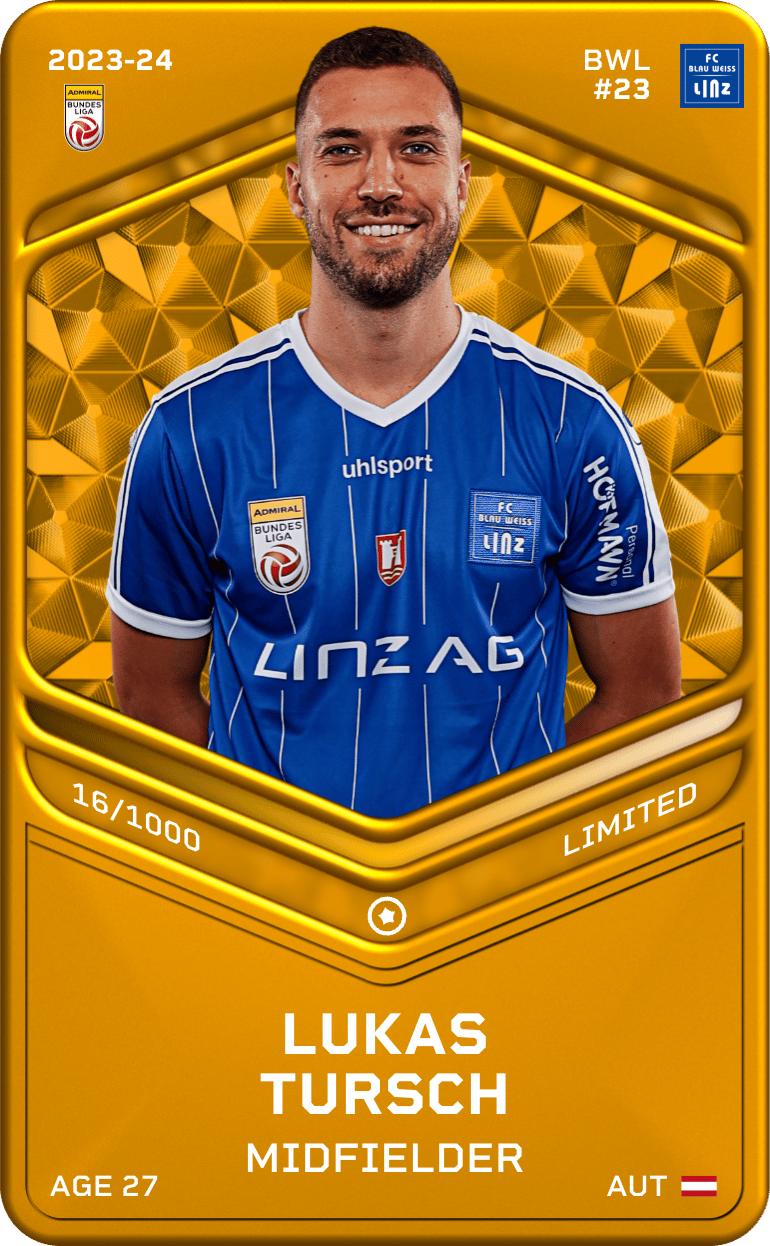 Lukas Tursch 2023-24 • Limited 16/1000