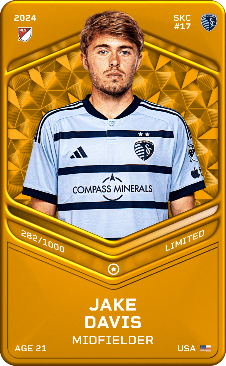 Jake Davis 2024-25 • Limited 282/1000