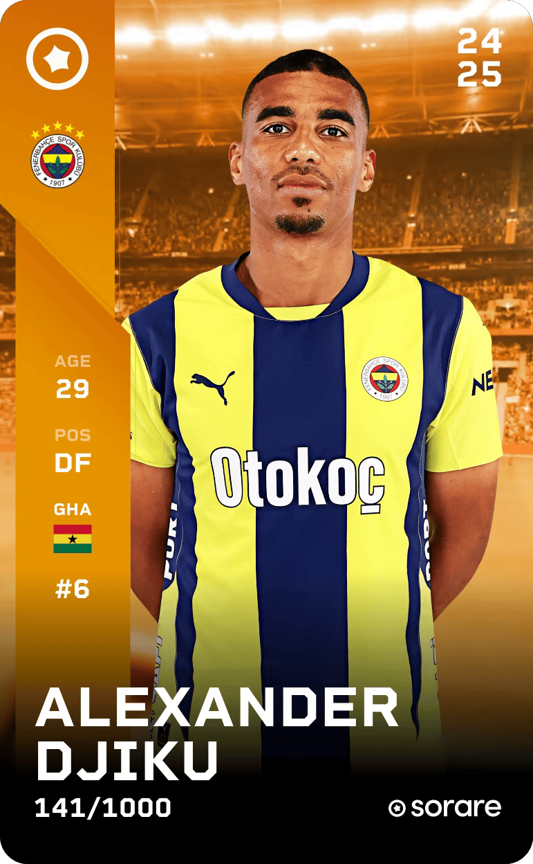 Alexander Djiku 2024-25 • Limited 141/1000