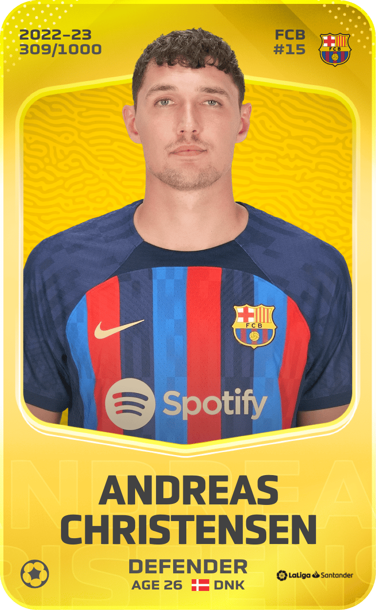 Andreas Christensen 2022-23 • Limited 309/1000