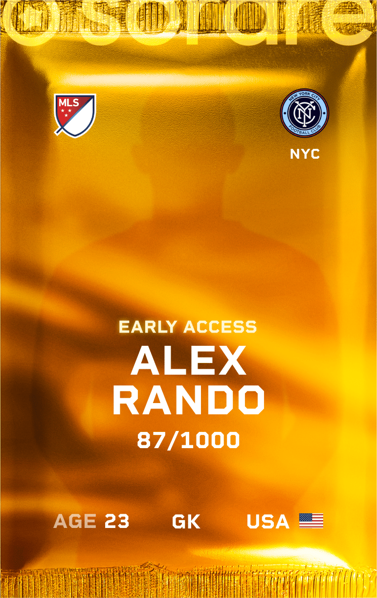 Alexander Rando 2025-26 • Limited 87/1000